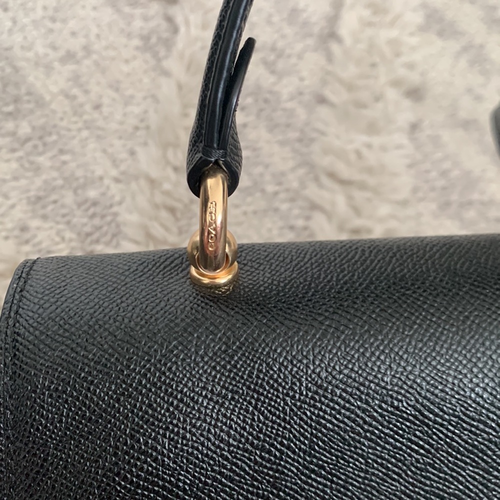 SOLD *** Coach Tilly Top Satchel Purse Only - Picture 8 of 11